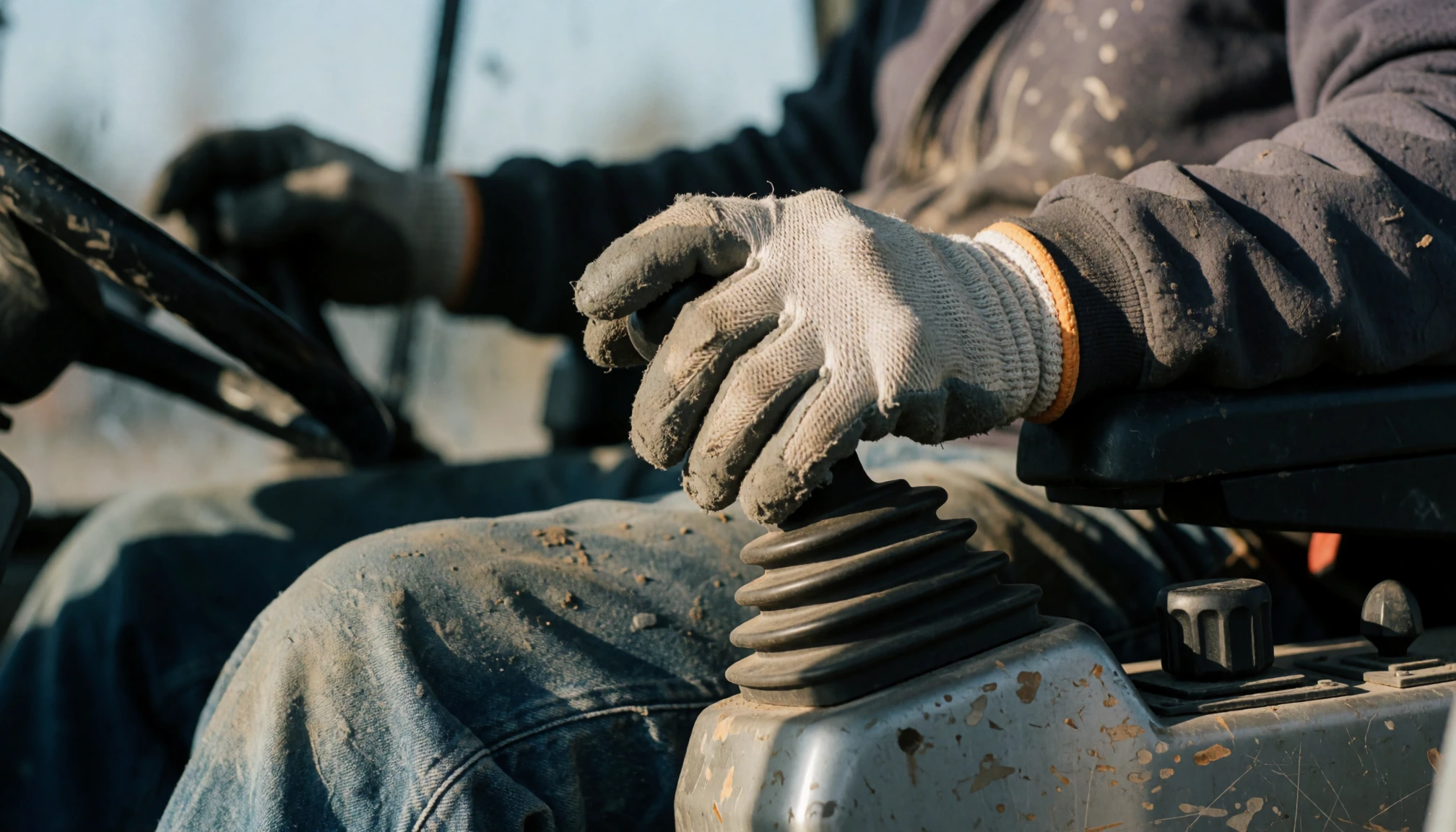 Photo éditoriale pour Se louer comme conducteur d'engins : guide complet pour débuter et réussir